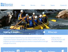 Tablet Screenshot of insourcees.com